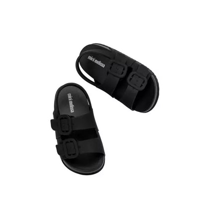 Toddler Cozy Sandal in Matte Black