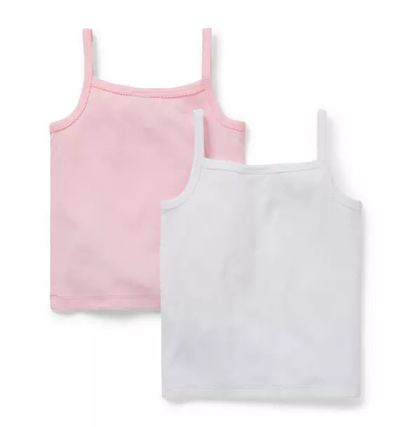 Ribbed Bow Camisole 2-Pack