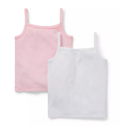 Ribbed Bow Camisole 2-Pack