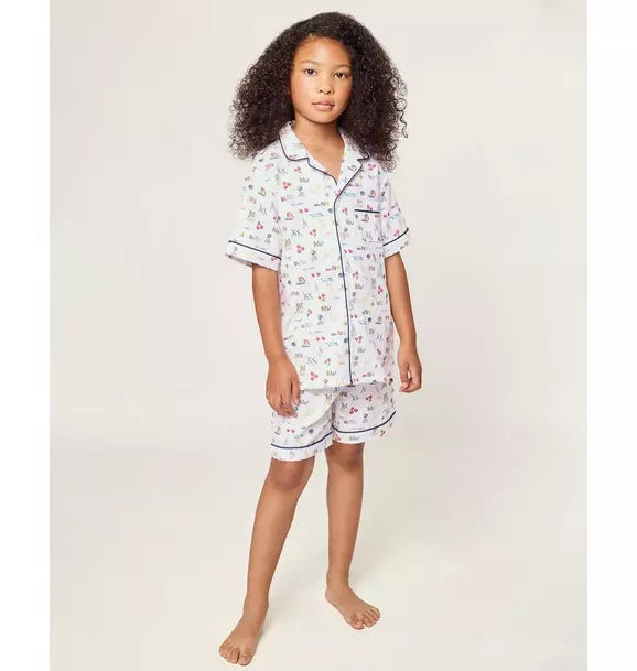 Children's Twill Short Set in Literary Lessons