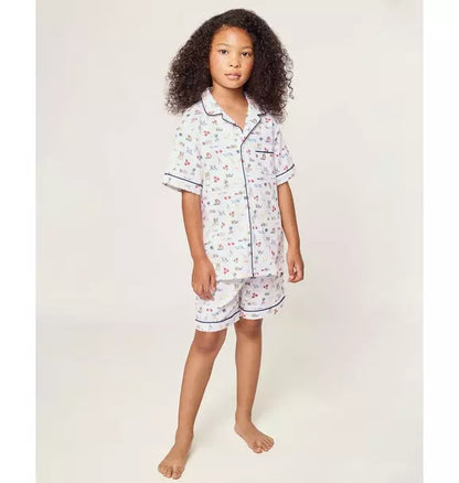 Children's Twill Short Set in Literary Lessons