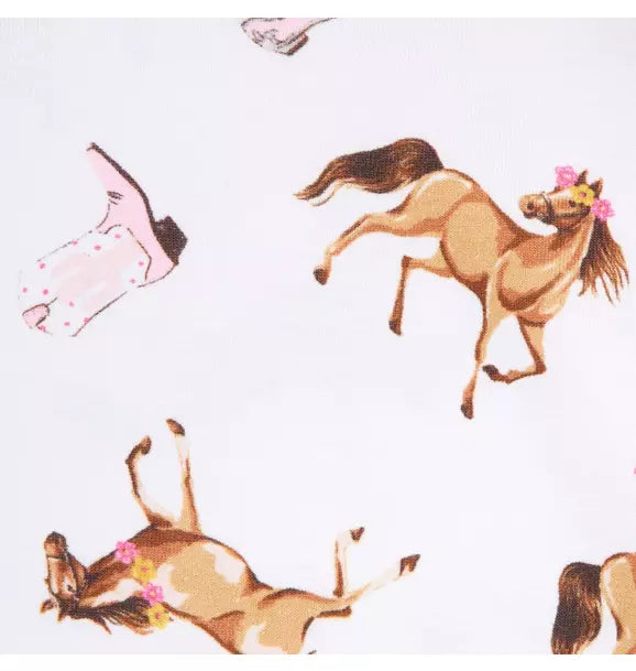 Good Night Pajama In Horse Friends