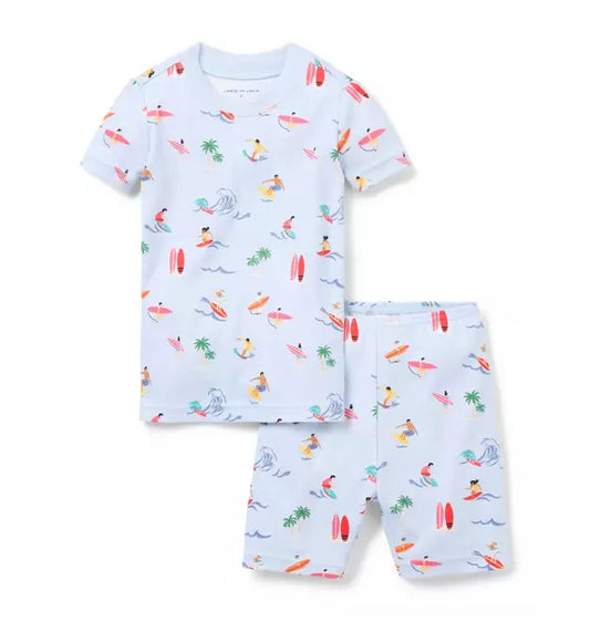 Good Night Short Pajama In Surfer