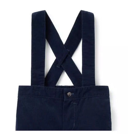 Baby Corduroy Suspender Pant