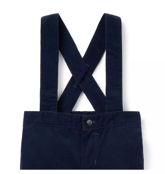 Baby Corduroy Suspender Pant