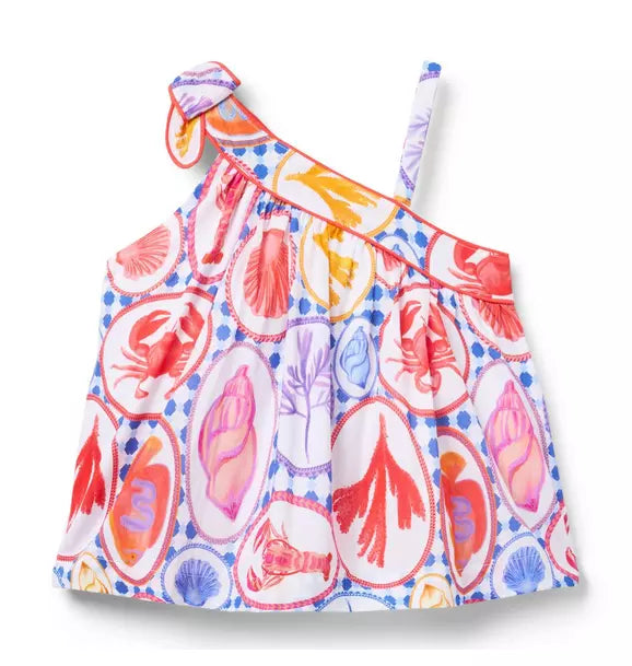 Ocean Icon Bow Shoulder Top