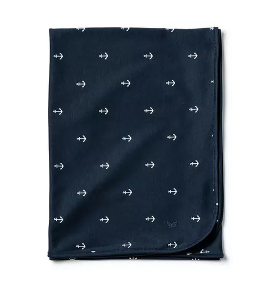 Pima Baby Blanket in Portsmouth Anchors