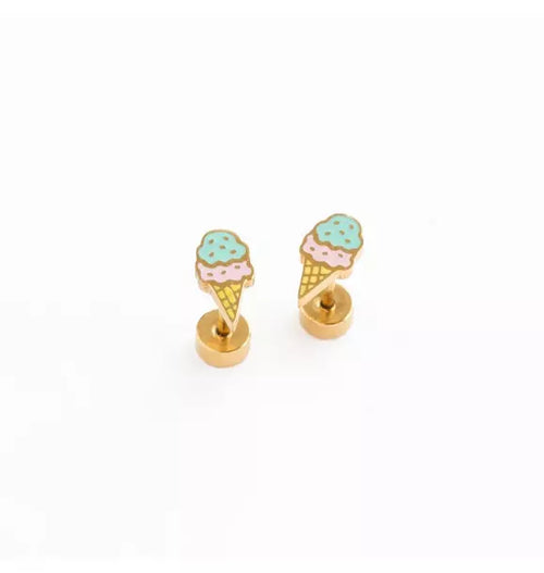 Ice Cream Stud Earring