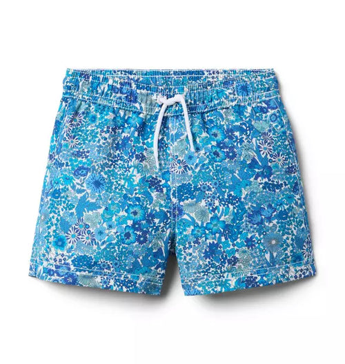 Margaret Annie Recycled Swim Trunk Made With Liberty Fabric