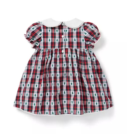 The Holiday Tartan Baby Dress