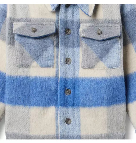 The Plaid Twill Shirt Jacket