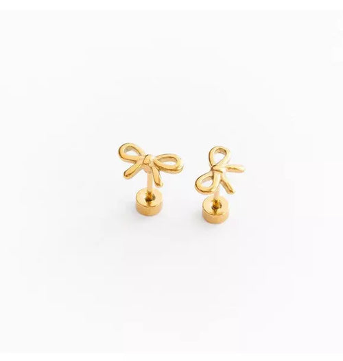 Bow Stud Earrings