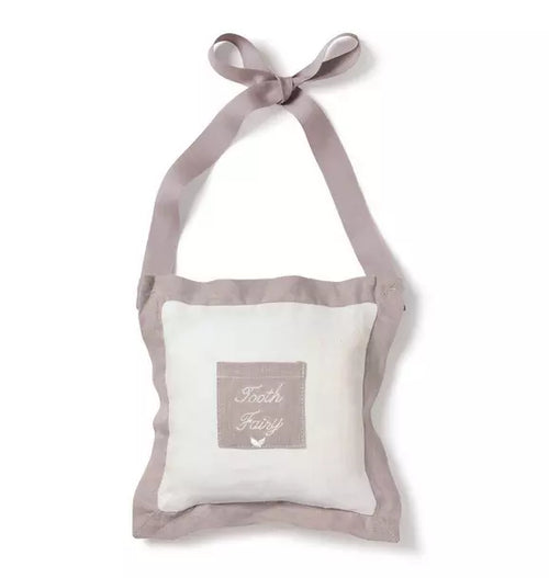 Tooth Fairy Pillow in Grey