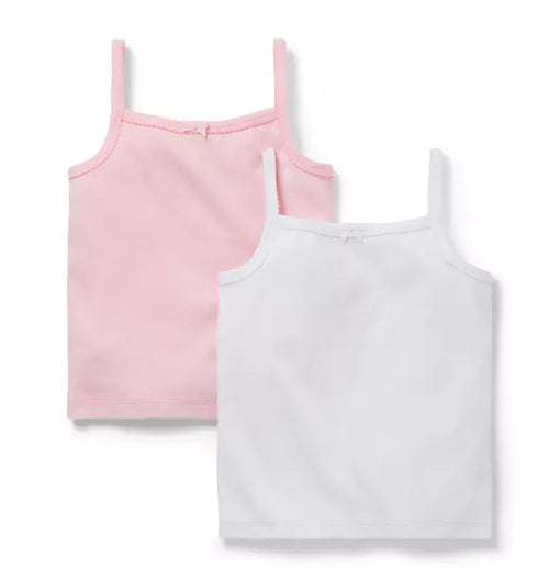 Ribbed Bow Camisole 2-Pack
