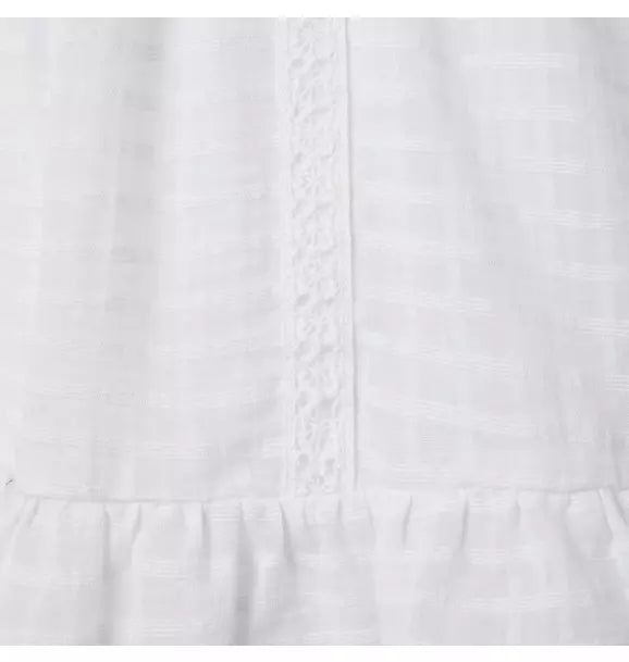 Checked Ruffle Dress