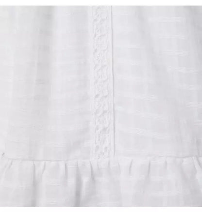 Checked Ruffle Dress