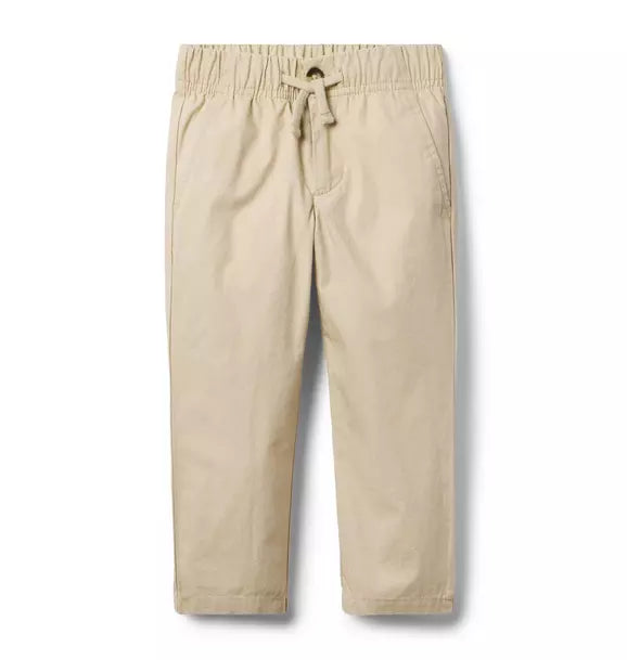 The Poplin Drawstring Pant