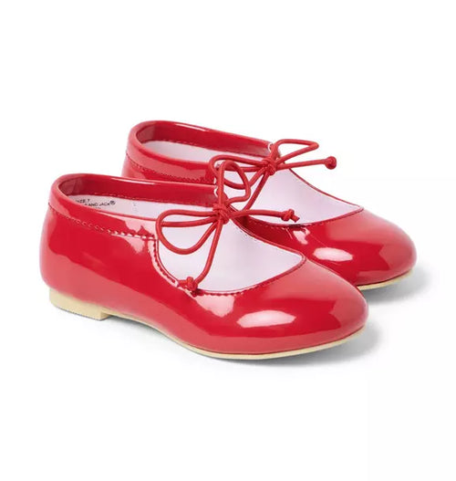 Patent Bow Ballet Flat