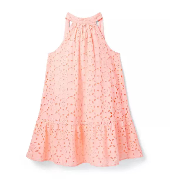 Serena Williams x Janie and Jack Women’s Peach Point Matching Dress