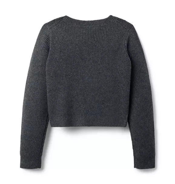 The Sequin Flower Sweater