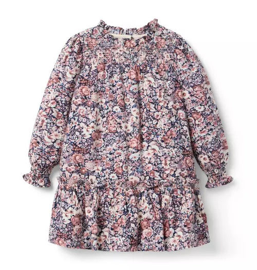 The Smocked Floral Dress