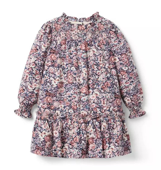 The Smocked Floral Dress