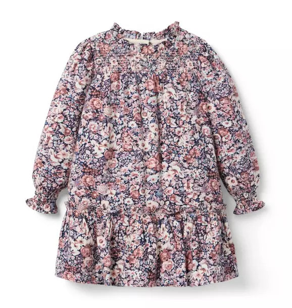The Smocked Floral Dress