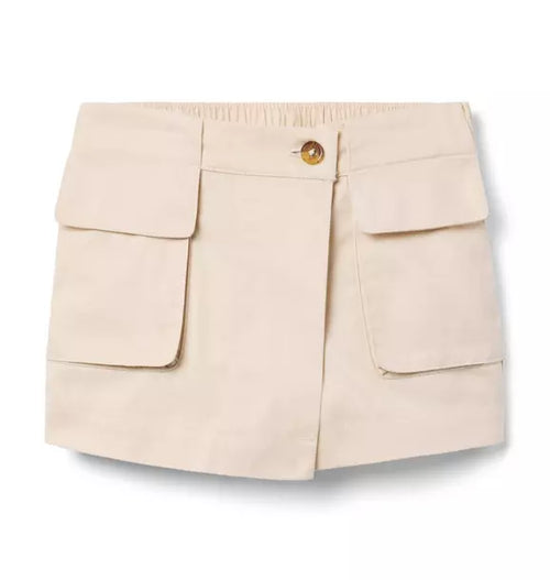 The Twill Cargo Skort