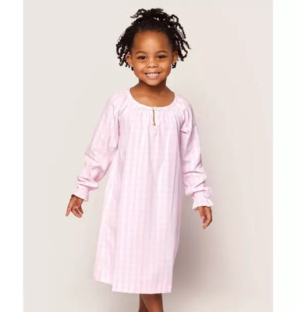 Pink Gingham Delphine Nightgown