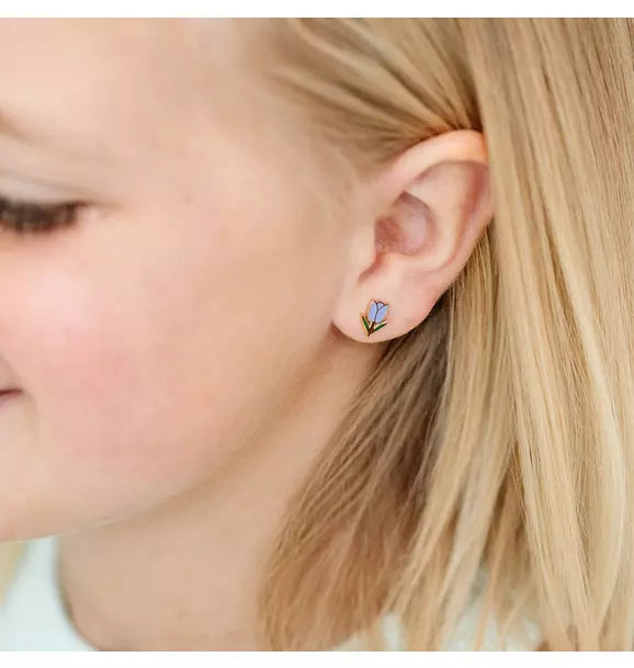 Tulip Stud Earrings