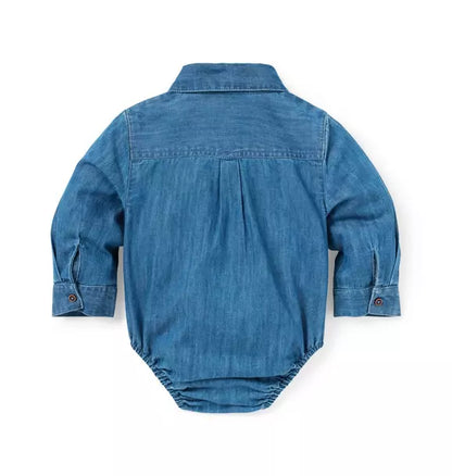 Baby Chambray Bodysuit
