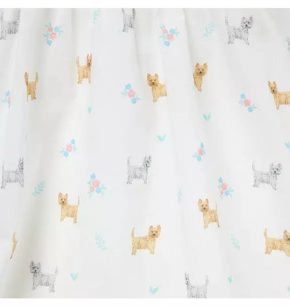 Baby Dog Friends Lace Trim Dress