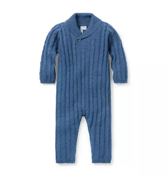 Baby Cable Knit One-Piece