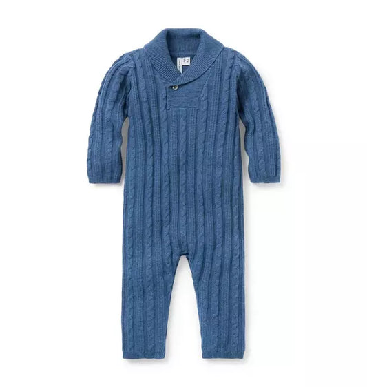 Baby Cable Knit One-Piece