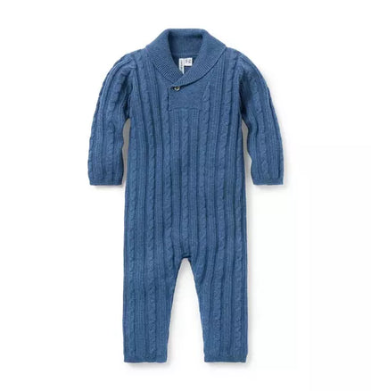 Baby Cable Knit One-Piece