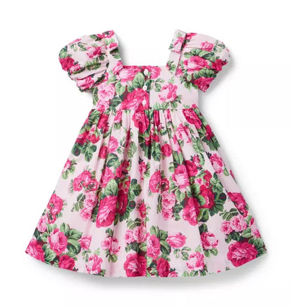 The Floral Puff Sleeve Dress