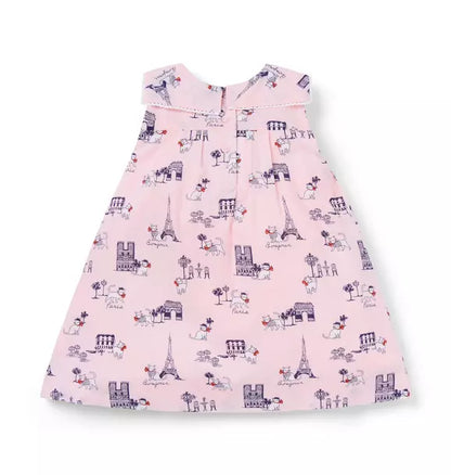 Baby Parisian Cat Dress