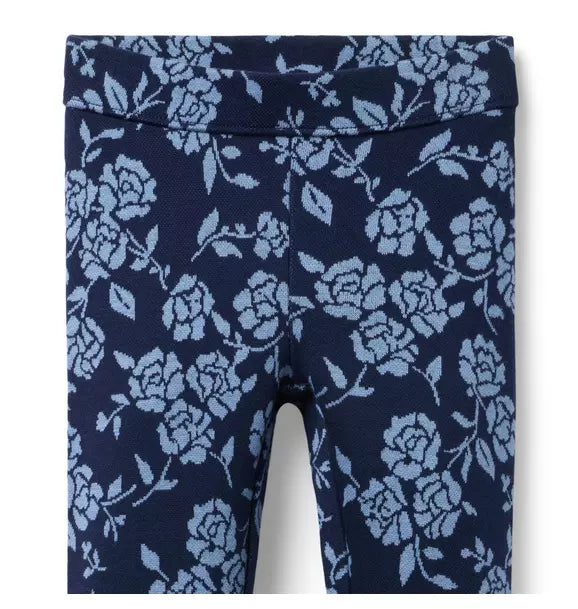 Floral Jacquard Pant