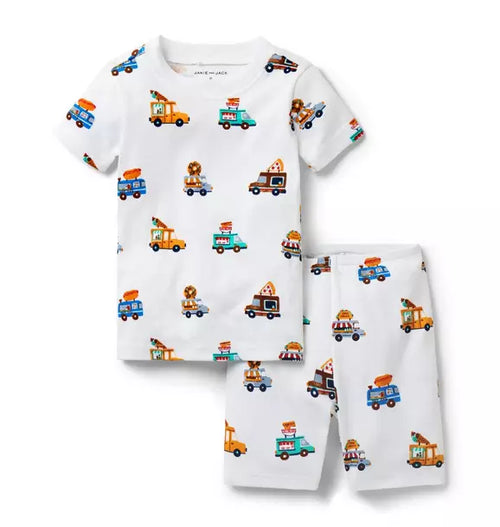 Good Night Short Pajama In Food Truck