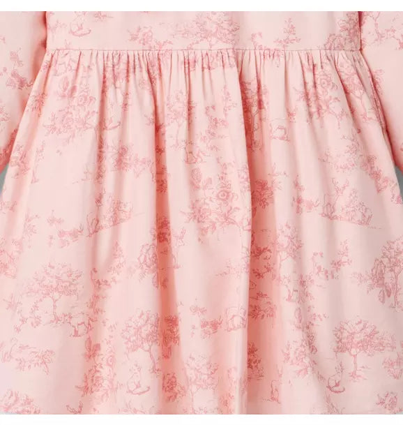 Floral Toile Bow Dress