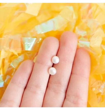 Pearl Stud Earrings