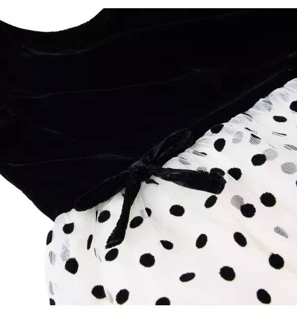 The Velvet Dot Dress