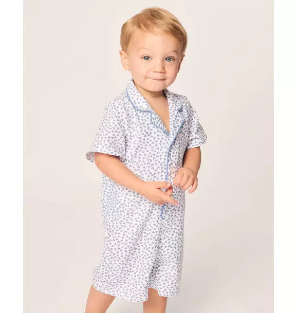 Infants Classic Romper in Bluehearts