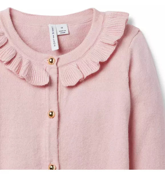The Ruffle Collar Cardigan