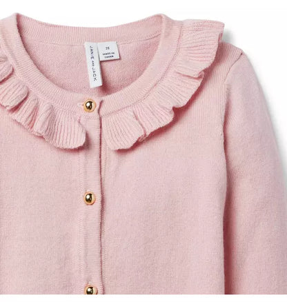 The Ruffle Collar Cardigan