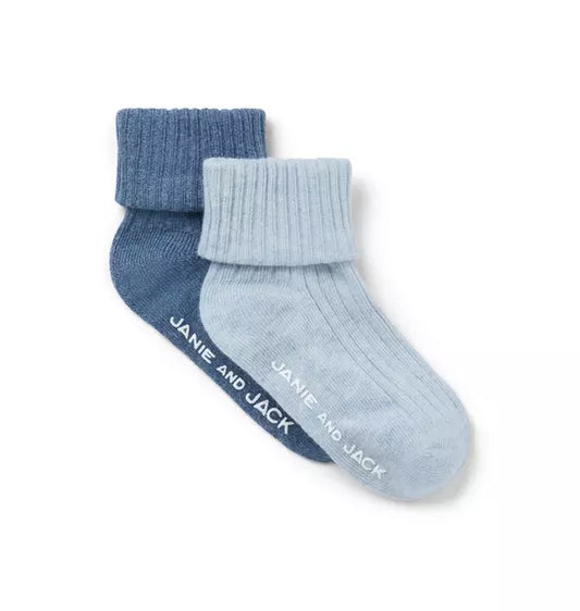 Baby Foldover Sock 2-Pack