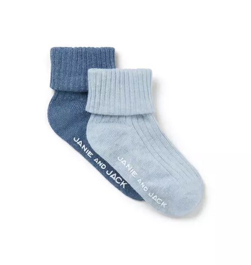 Baby Foldover Sock 2-Pack