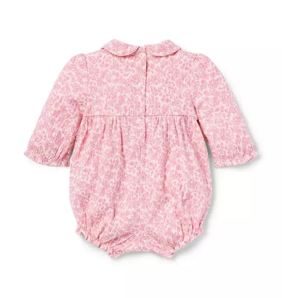 Baby Ditsy Floral Smocked Romper