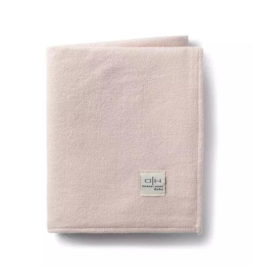 Chevron Rose Baby Blanket