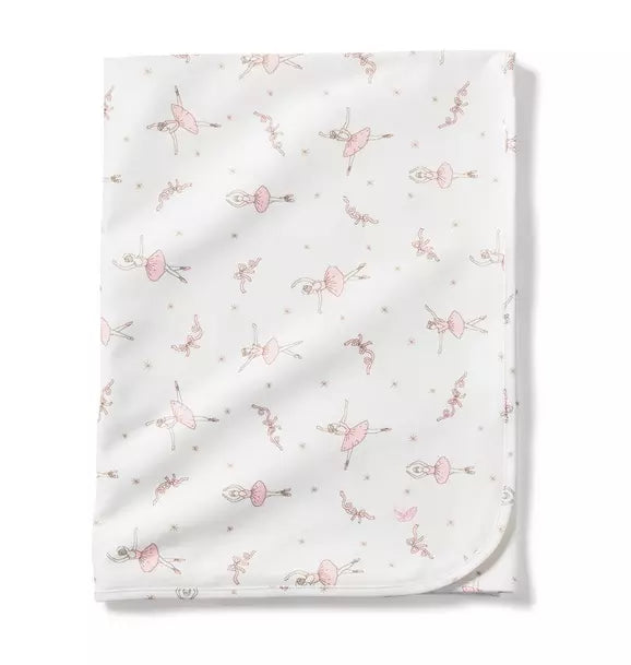 Pima Baby Blanket in Sugar Plum Fairy